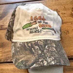 Kids Camouflage Cap with Fun Print